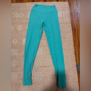 High-Waist Teal Leggings for Women